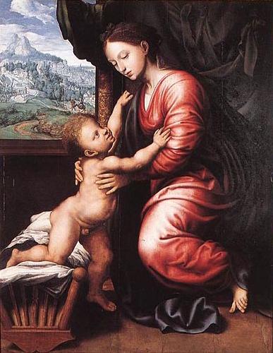 Jan van Hemessen Virgin and Child